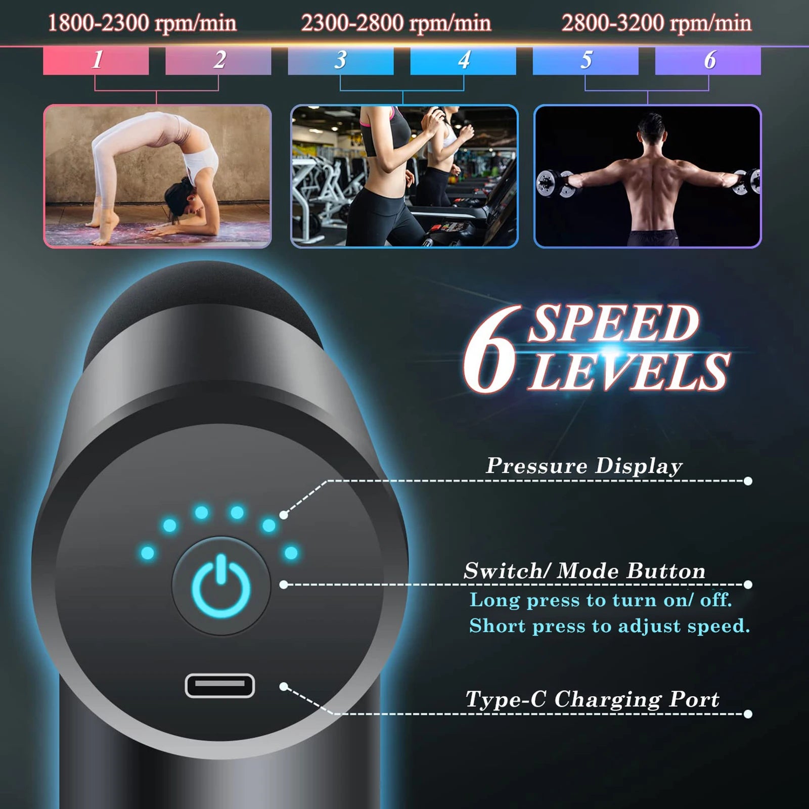 USB Mini Massage Gun