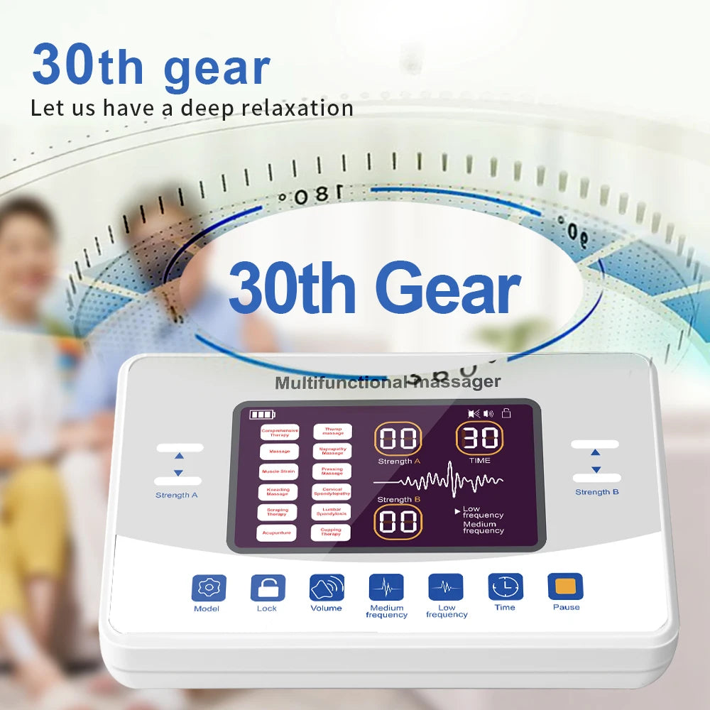 Wellness Project Group -12Mode TENS EMS Massager 30 Levels