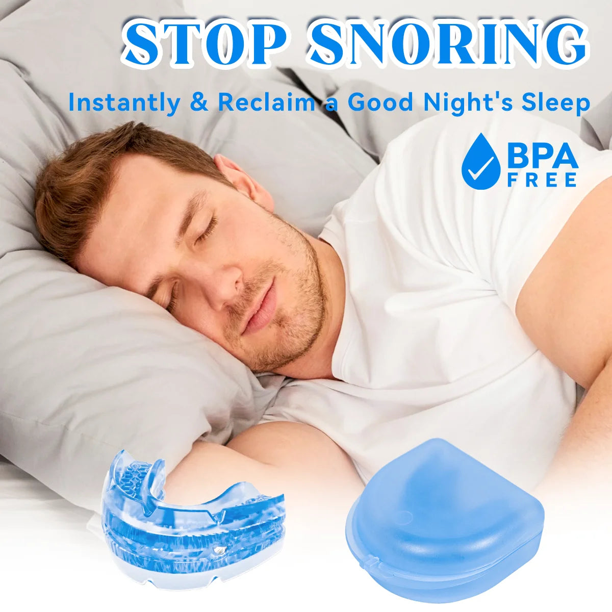 Sleep Apnea Mouthpiece Guard