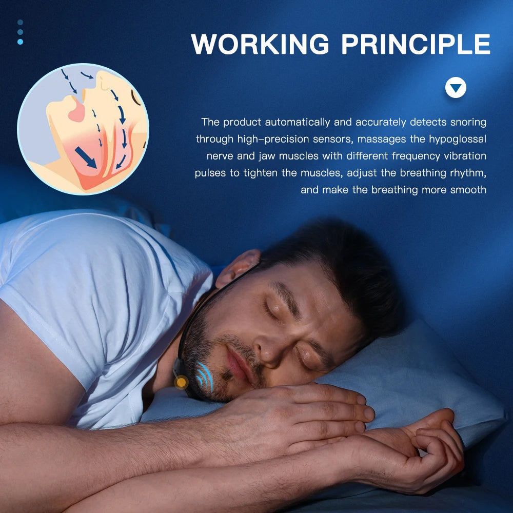 Portable Anti-Snoring Sleep Aid